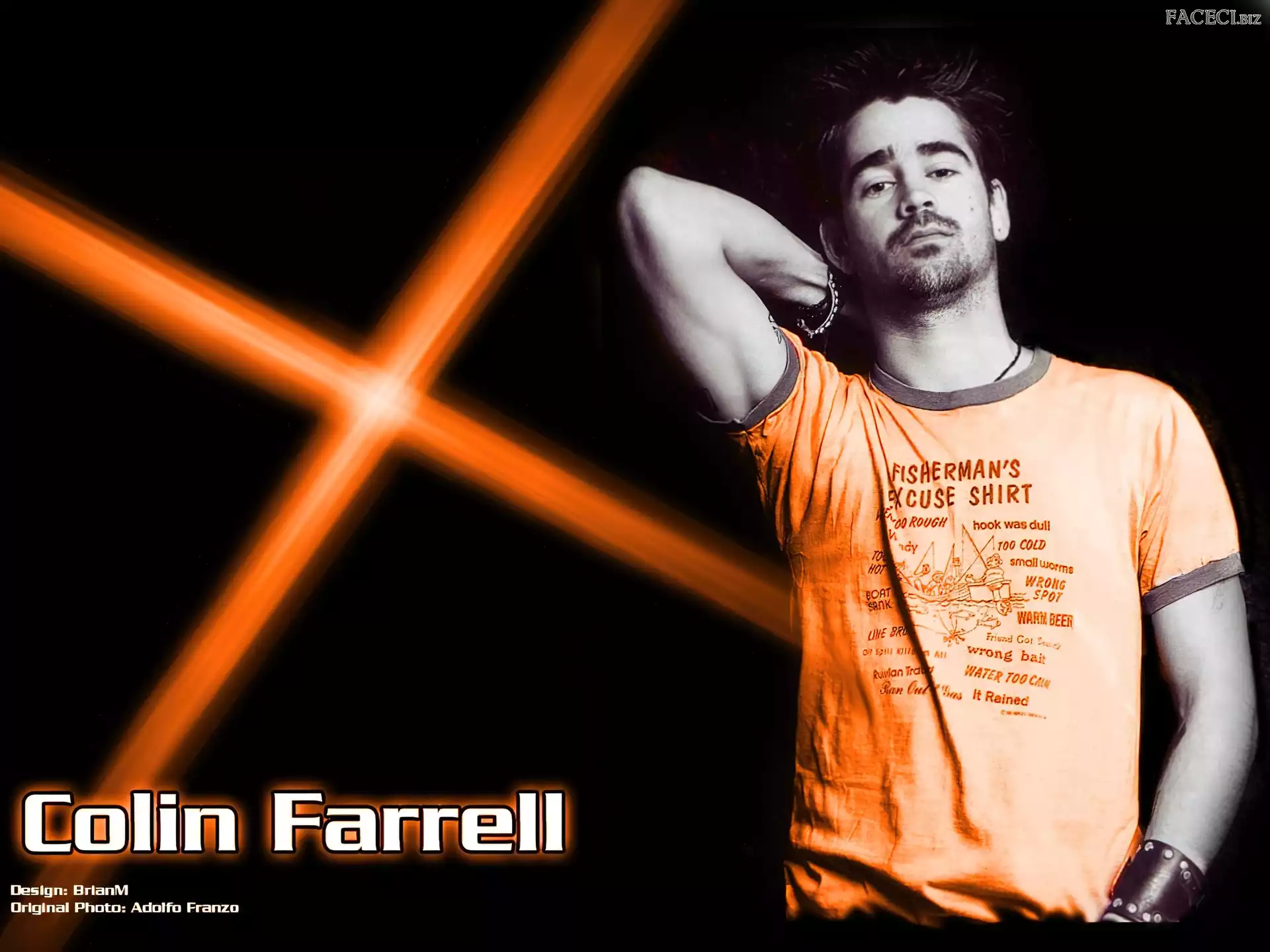 napisy, Colin Farrell, t-shirt